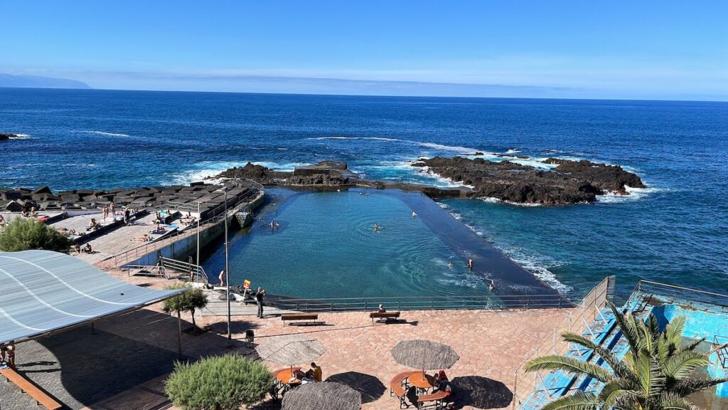 Piscina Natural de Mesa del Mar Tacoronte norte de Tenerife